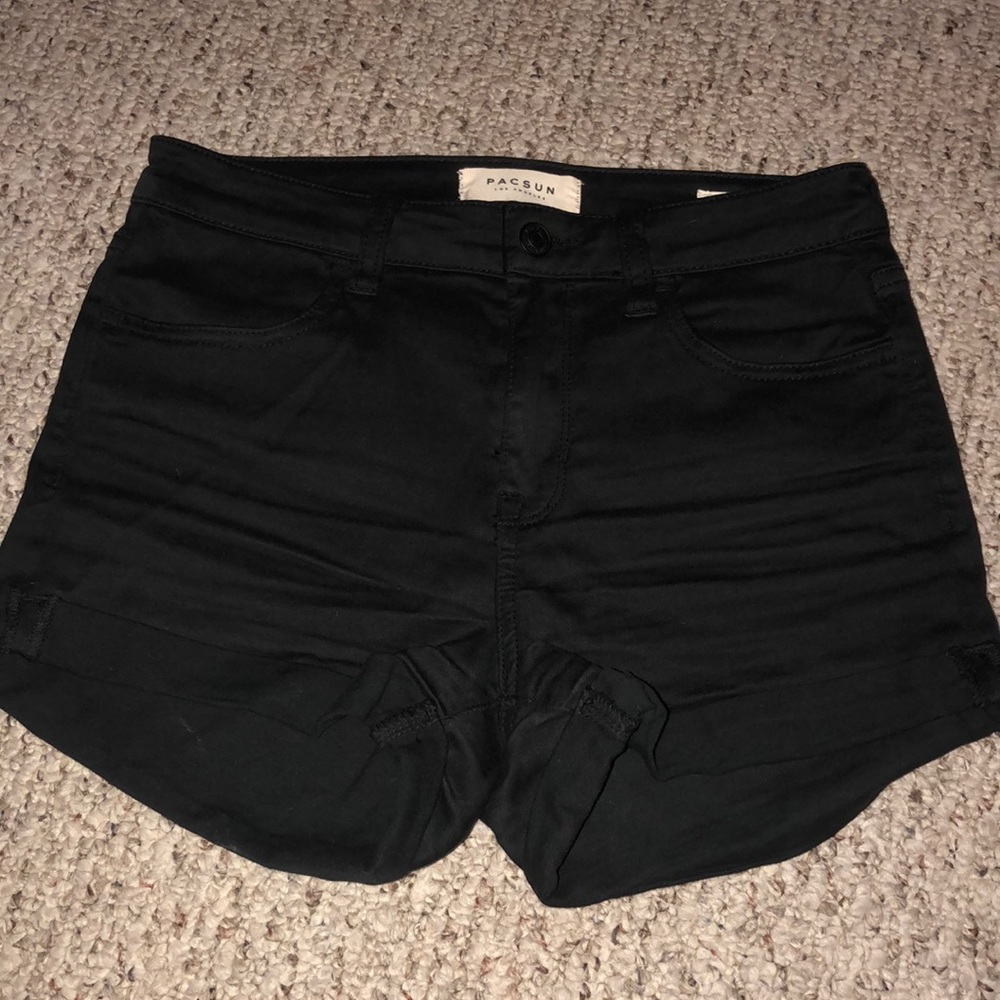 Black shorts